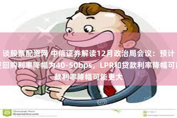 谈股票配资网 中信证券解读12月政治局会议：预计明年逆回购利率降幅为40-50bps，LPR和贷款利率降幅可能更大